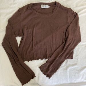 RESA Knit long sleeve shirt large